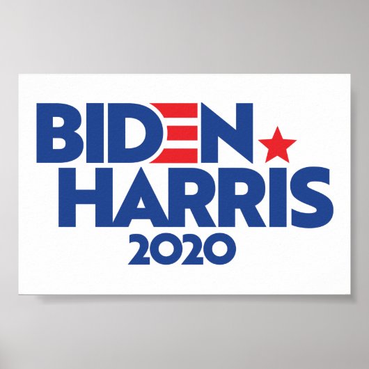 BIDEN HARRIS 2020 POSTER (Voorkant)