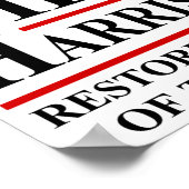 Biden Harris 2020 Poster (Hoek)