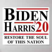 Biden Harris 2020 Poster (Voorkant)