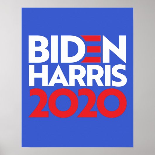 BIDEN HARRIS 2020 POSTER (Voorkant)