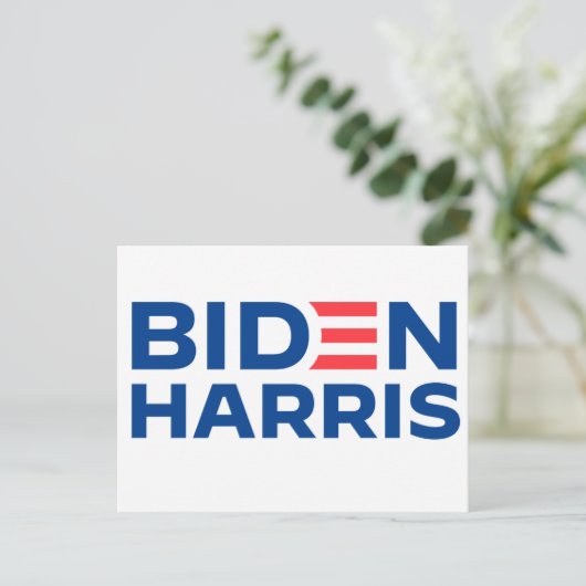 Biden Harris 2020 President Briefkaart (Staand voorkant)