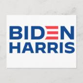Biden Harris 2020 President Briefkaart (Voorkant)