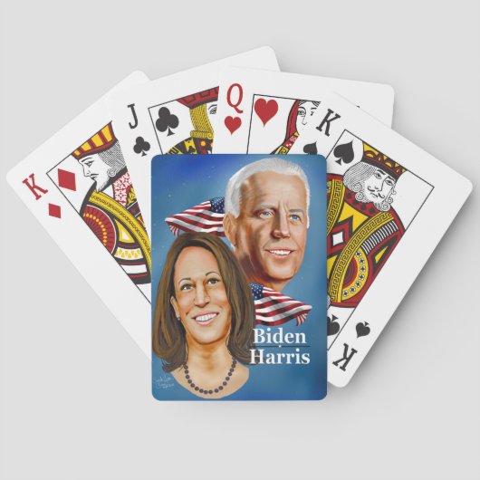 Biden Harris 2020 presidentiële speelkaarten (Achterkant)
