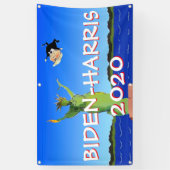 Biden Harris 2020 Presidentiële Stemstorttroep Spandoek (Verticaal)