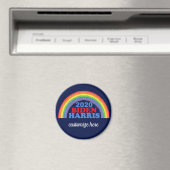 Biden Harris 2020 Rainbow Custom Magneet (Insitu (Vaatwasser))