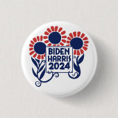 Biden Harris 2020 Ronde Button 3,2 Cm (Voorkant)