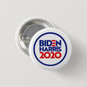Biden/Harris 2020 Ronde Button 3,2 Cm (Voorkant /achterkant)