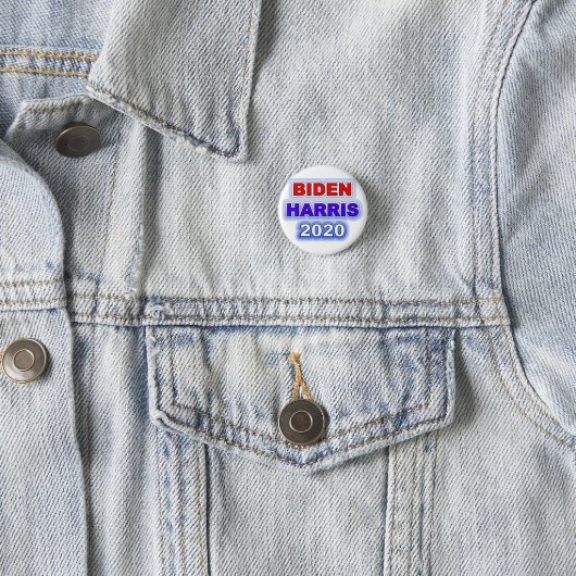 Biden Harris 2020 Ronde Button 3,2 Cm (In situ)