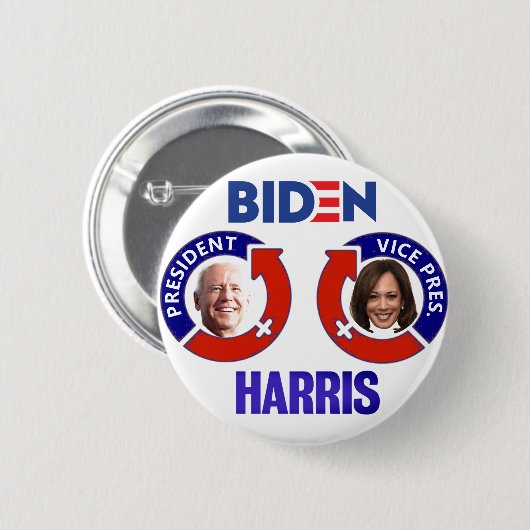 Biden/Harris 2020 Ronde Button 5,7 Cm (Voorkant /achterkant)