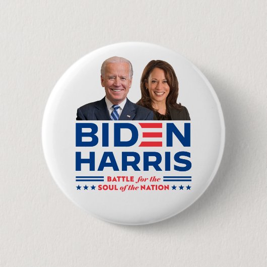 Biden Harris 2020 Ronde Button 5,7 Cm (Voorkant)
