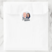 BIDEN HARRIS - 2020 RONDE STICKER (Tas)