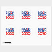 BIDEN HARRIS 2020 RONDE STICKER (Vel)
