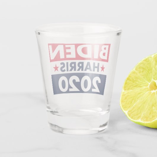 BIDEN HARRIS 2020 SHOT GLAS (Achterkant)