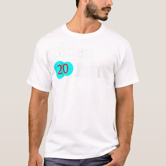 Biden harris 2020 stemmen t-shirt (Voorkant)