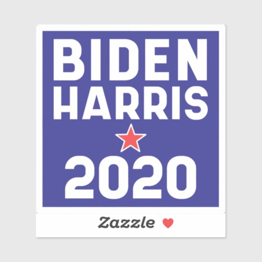 Biden Harris 2020 Sticker (Vel)