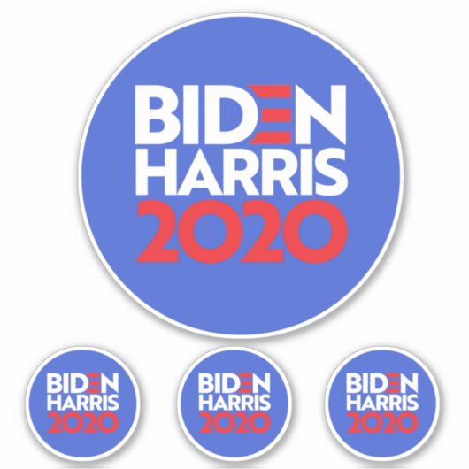 BIDEN HARRIS 2020 STICKER (Voorkant)