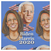 Biden Harris 2020 stof (Close Up)