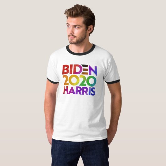 Biden Harris 2020 T-Shirt (Voorkant volledig)