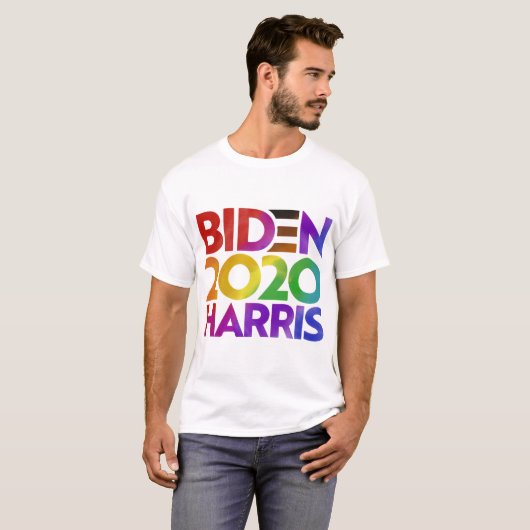 Biden Harris 2020 T-shirt (Voorkant volledig)
