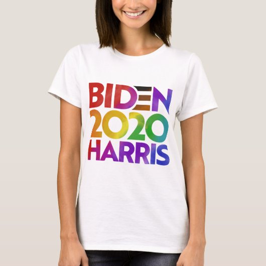 Biden Harris 2020 T-shirt voor dames (Voorkant)