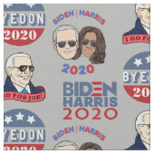Biden Harris 2020 Textiel van de werf Stof (Close Up)