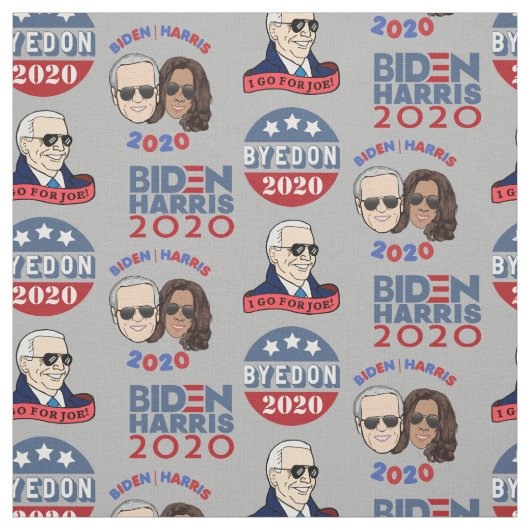Biden Harris 2020 Textiel van de werf Stof (Swatch)