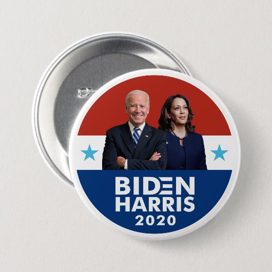 Biden Harris 2020-toets Ronde Button 7,6 Cm (Voorkant /achterkant)
