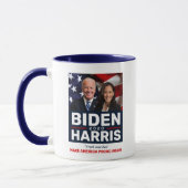 Biden Harris 2020 Truth over Lies Photo Two-Tone Mok (Links)