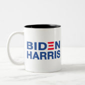 Biden-Harris 2020 Tweekleurige Koffiemok (Links)
