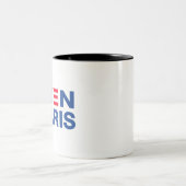 Biden-Harris 2020 Tweekleurige Koffiemok (Center)
