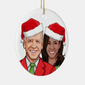 Biden Harris 2020 Vakkeramisch sieraad Keramisch Ornament (Rechts)