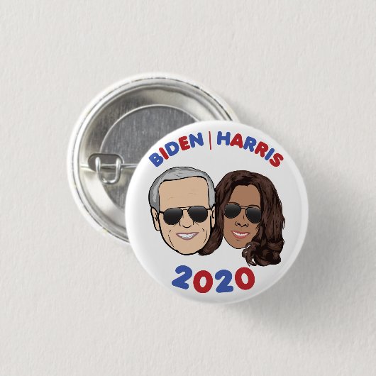 Biden Harris 2020 Verkiezing droomteam (pin back) Ronde Button 3,2 Cm (Voorkant /achterkant)