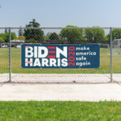 Biden Harris 2020 Verkiezingscampagne indoor outdo Spandoek (Insitu)