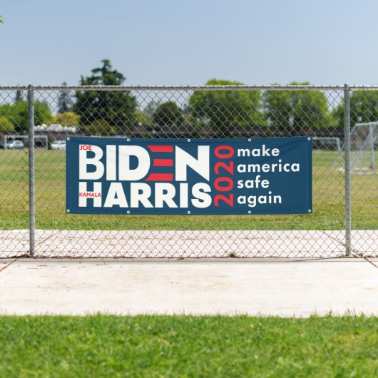Biden Harris 2020 Verkiezingscampagne indoor outdo Spandoek (Insitu)