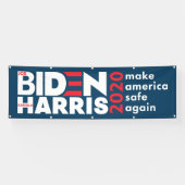 Biden Harris 2020 Verkiezingscampagne indoor outdo Spandoek (Horizontaal)