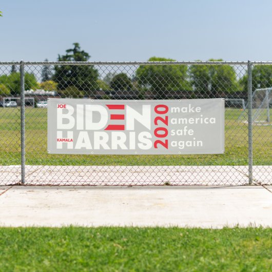 Biden Harris 2020 Verkiezingscampagne indoor outdo Spandoek (Insitu)