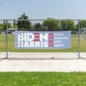 Biden Harris 2020 Verkiezingscampagne indoor outdo Spandoek (Insitu)
