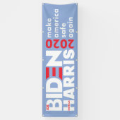 Biden Harris 2020 Verkiezingscampagne indoor outdo Spandoek (Verticaal)