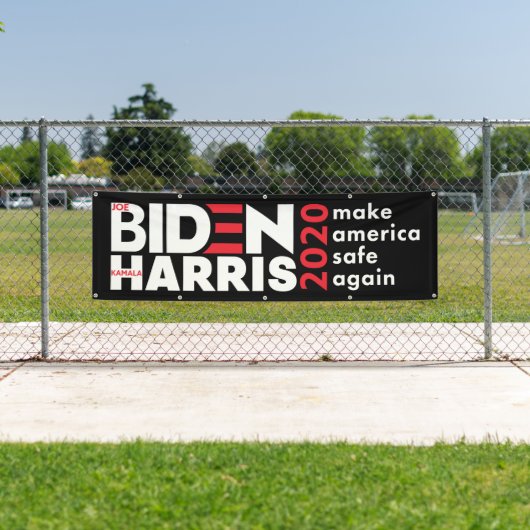 Biden Harris 2020 Verkiezingscampagne indoor outdo Spandoek (Insitu)