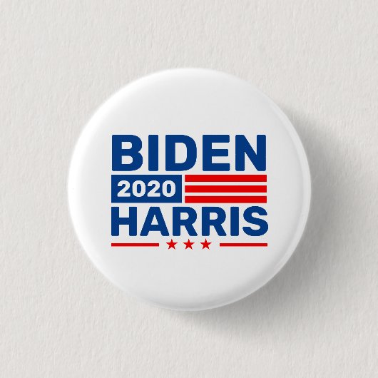 Biden Harris 2020 Verkiezingscampagne Rally Pinbac Ronde Button 3,2 Cm (Voorkant)