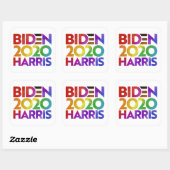 Biden Harris 2020 Vierkante Stickers (Vel)