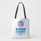 Biden Harris 2020 Vlagzegel 2 Tote Bag (Voorkant)