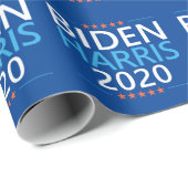 Biden Harris 2020 voor de President US-verkiezinge Cadeaupapier (Rol Hoek)