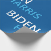 Biden Harris 2020 voor de President US-verkiezinge Cadeaupapier (Hoek)