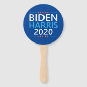 Biden Harris 2020 voor de President US-verkiezinge Handwaaier (Voorkant)