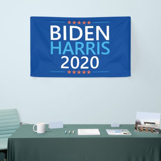Biden Harris 2020 voor President Spandoek (Beurs)