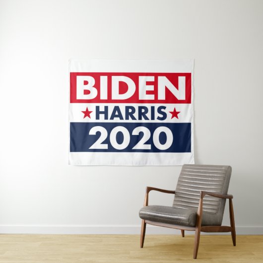 BIDEN HARRIS 2020 WANDKLEED (In Situ (horizontaal))