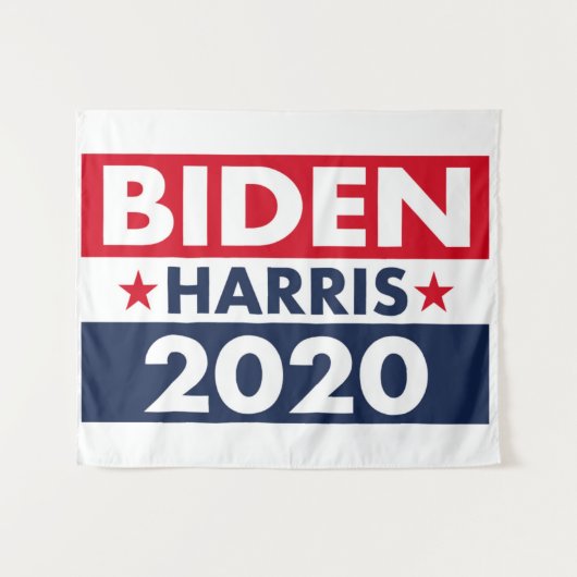 BIDEN HARRIS 2020 WANDKLEED (Voorkant (horizontaal))
