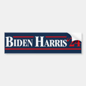 Biden Harris 2024 80's stijl  Bumpersticker (Voorkant)