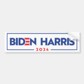 Biden Harris 2024 Bumpersticker (Voorkant)